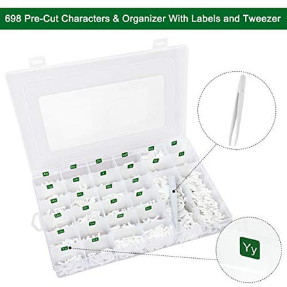 Letter Board Letters Only (698 Count)