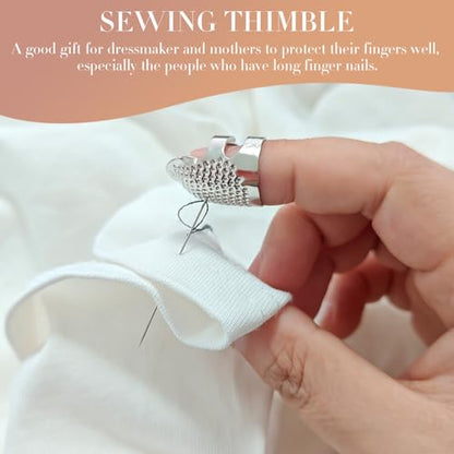 4Pcs Sewing Thimbles