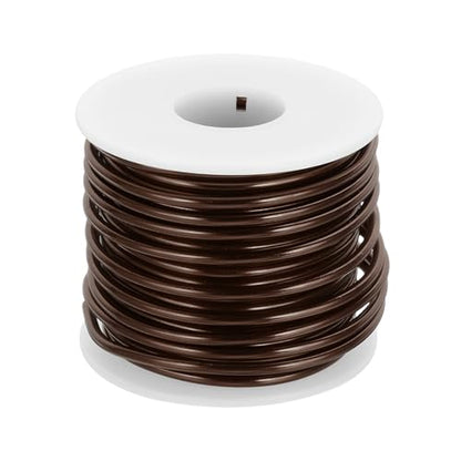 9 Gauge Anodized Aluminum Craft Wire Bendable Bonsai Training Wire 56 Feet 3mm for Sculpting Crafts Wreath Floral Beading Jewelry Making