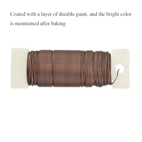 22Gauge Coffee Color Metal Floral Wire (345 Foot)
