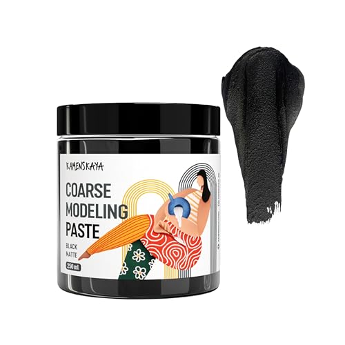 Coarse Modeling Paste for Textured Art and Acrylic Painting (8.45 Fl Oz)