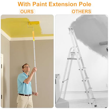 Paint Roller Kit with Extension Pole