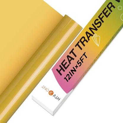 HTV Vinyl Rolls Heat Transfer Vinyl (5 Foot)