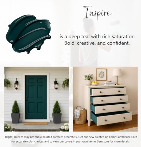 ALL-IN-ONE Paint by Heirloom Traditions, Inspire, 8oz Sample (8 Fl Oz)
