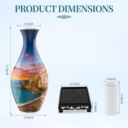 3D Puzzles Vase for Adults