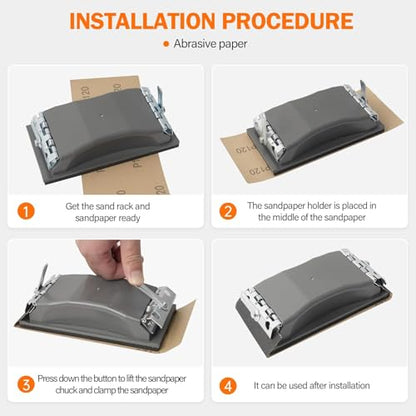 65pcs Wet & Dry Sandpaper