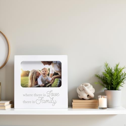 Where There is Love THere Is Family Photo Keepsake Frame