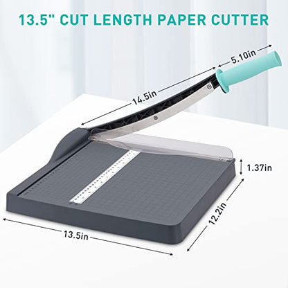 Paper Cutter Paper Slicer with Safety Guard and Blade Lock
