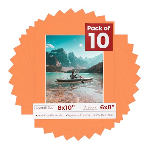 6x8 Mat for 8x10 Frame (10 Count)
