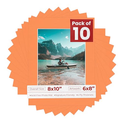 6x8 Mat for 8x10 Frame (10 Count)
