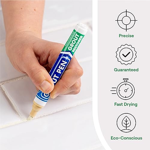 Grout Pen Cream Tile Grout Paint Marker Restorer