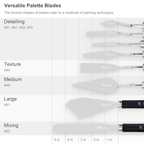 Flexible Palette Knife Set