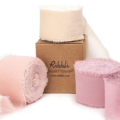 Chiffon Silk Ribbon (90 Foot)