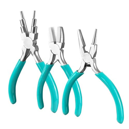 3 Piece jewelry pliers set includes a 6 (3 Count)
