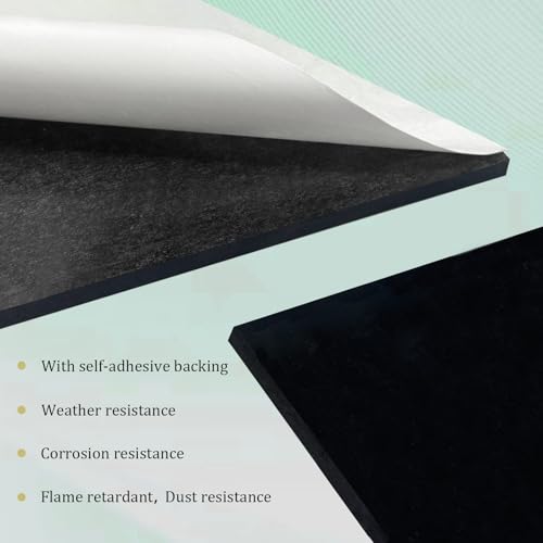 4 Pcs Neoprene Rubber Pads with Adhesive Backing 1