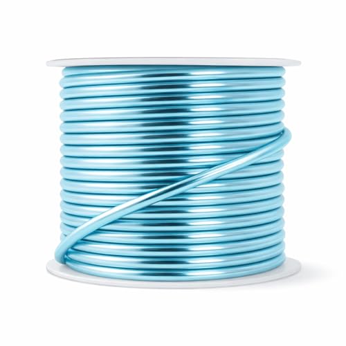 10 Gauge Turquoise Anodized Aluminum Craft Wire