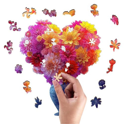 Wooden Puzzles for Adults (200 Count)