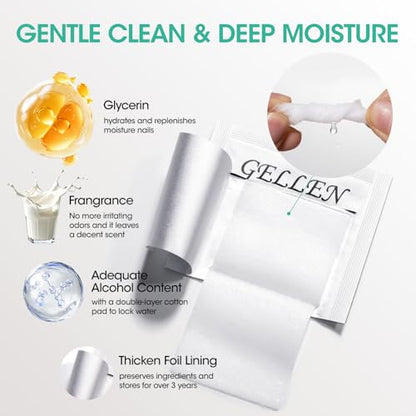 Nail Cleanser Pads (200 Count)
