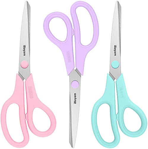 8.5" Scissors All Purpose (3 Count)