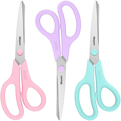 8.5" Scissors All Purpose (3 Count)