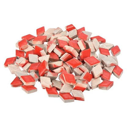 200g Ceramic Mosaic Tiles for Crafts Bulk