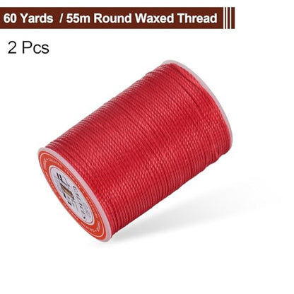 Round Leather Sewing Waxed Thread