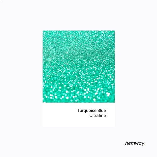Resin Glitter Turquoise Blue 100g Polyurethane & Epoxy Glitter (3.5274 Ounce)