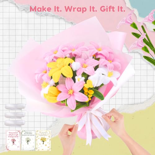 1800PCS Pipe Cleaners Flower Kit (1800 Count)