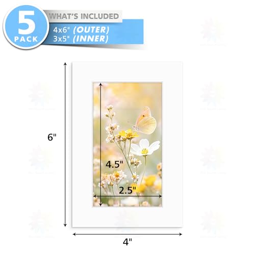 Mat Board Center 5 Pack Acid (5 Count)