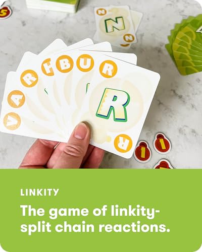 Linkity Engaging Vocabulary and Word Association Educational Game for Ages 8 & Up (81 Count)
