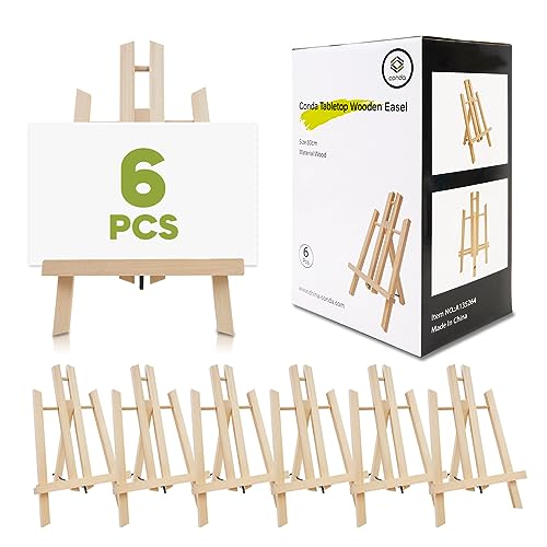 6 Pack 11.8" Tabletop Easel (6 Count)