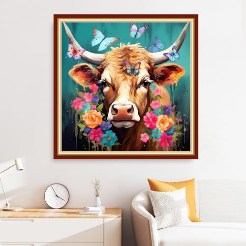 Cross Stitch Stamped Full Embroidery Kits DIY 11CT Cotton Thread Printed DIY Needlepoint Kits Craft Needlework Set Cross