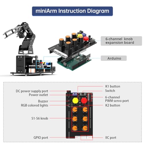 Robotic Arm with Arduino 5DOF