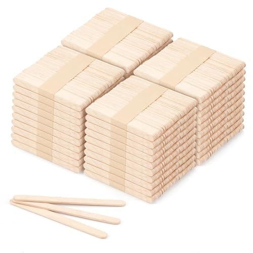 2000 Pcs 4.5" Wooden Craft Sticks (2000 Count)