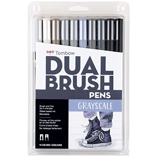 56171 Dual Brush Pen Art Markers (10 Count)