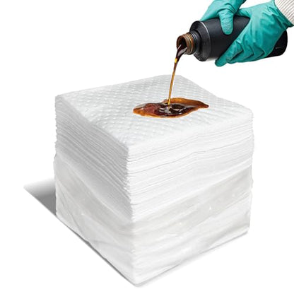 Oil Absorbent Pads Heavyweight Dimpled Pad Garage Accessories