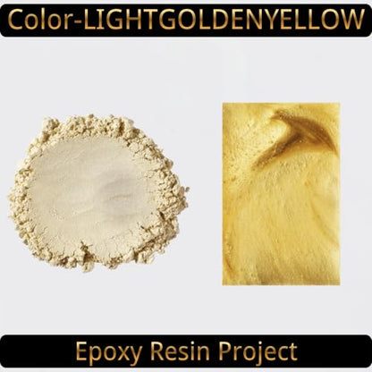 Mica Powder LightGoldenyellow