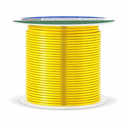 16 Gauge Gold Tone Anodized Aluminum Craft Wire