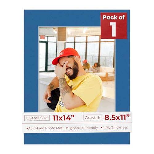 11x14 Mat for 8.5x11 Photo