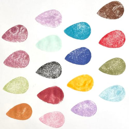 Stamp Pad 17 Colors Pigment Ink Pads for Stamps