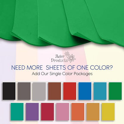 Green EVA Foam Sheets for Crafts
