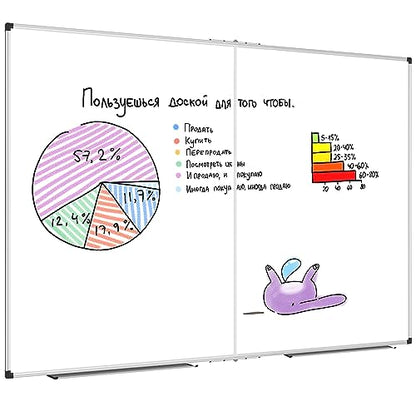 XBoard Magnetic Whiteboard 72 x 48 Inch