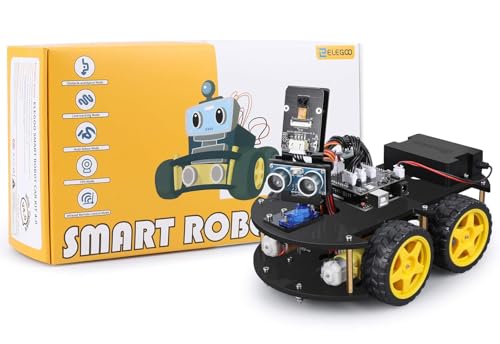 UNO R3 Smart Robot Car Kit V4 for Arduino Robotics for Kids Ages 8
