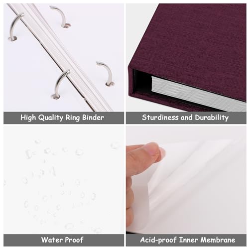18 In Photo Album Self Adhesive with Picture Display Window