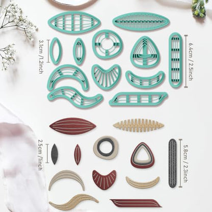 Polymer Clay Cutters (12 Count)