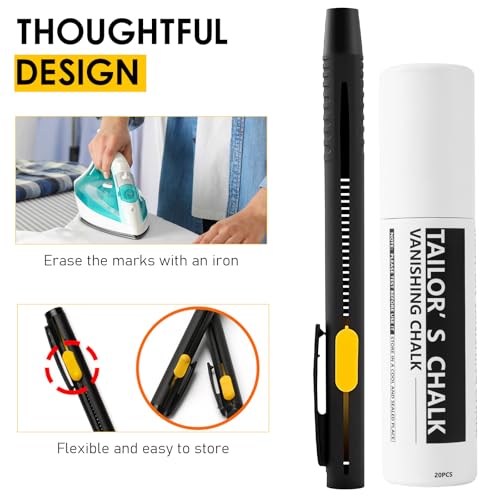 Heat Erasable Fabric Marker for Sewing
