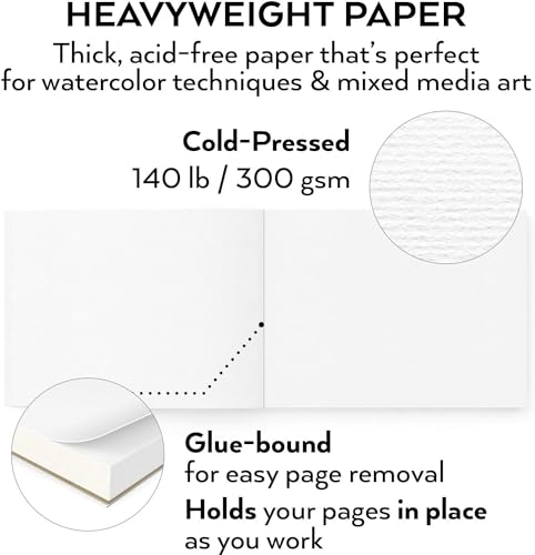 Watercolor Paper Pads (2 Count)