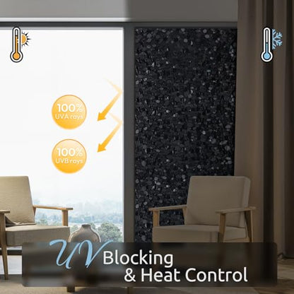 Total Blackout Window Privacy Film (14.37 Sq Ft)