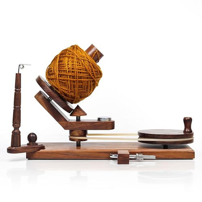 Wooden Yarn Winder & Yarn Swift for Knitting and Crocheting