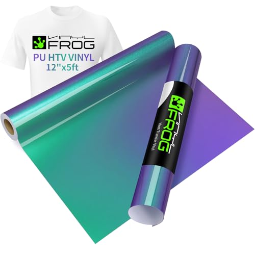 Chameleon Heat Transfer Vinyl Roll 12" x12ft Gradual HTV Vinyl